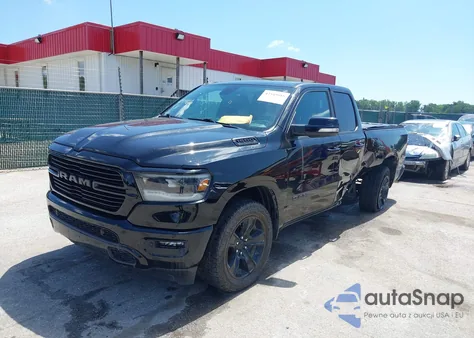 2021 Ram 1500 Big Horn 4X4 6'4 Box from USA, damaged, VIN 1C6SRFBT8MN667746